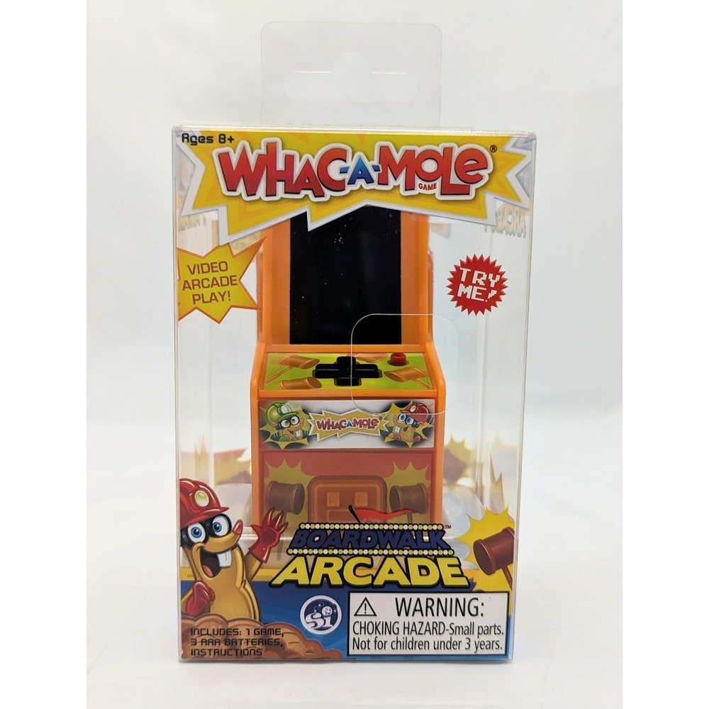 Boardwalk Arcade Mini Whac-a-Mole Handheld Game #402
